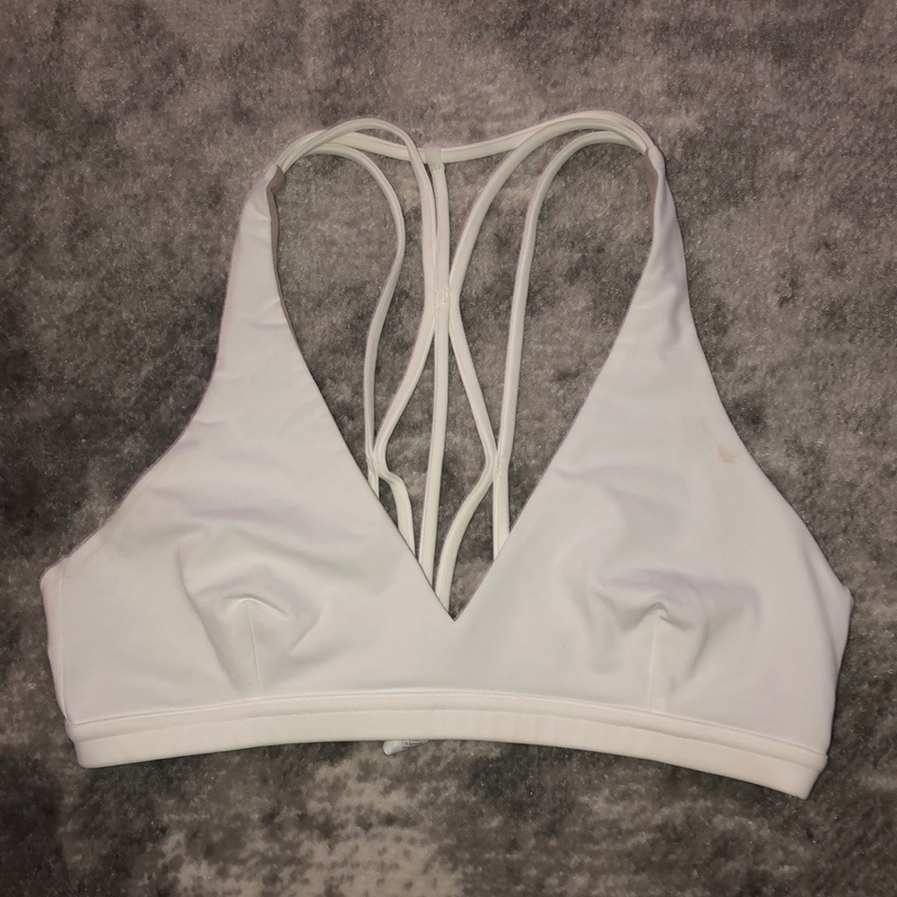❌SOLD❌Lululemon Raise The Barre Bra in white
